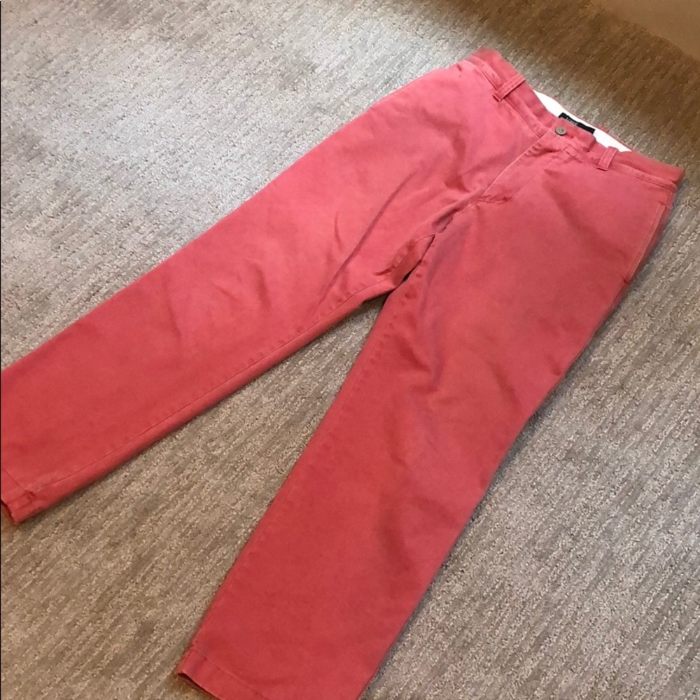 J Crew Chinos. Nantucket Red
